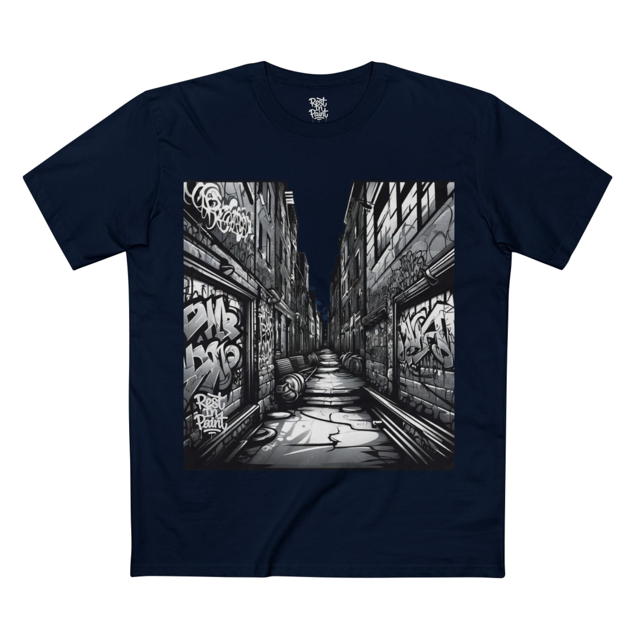 REST IN PAINT THE ALLEY STAPLE TEE