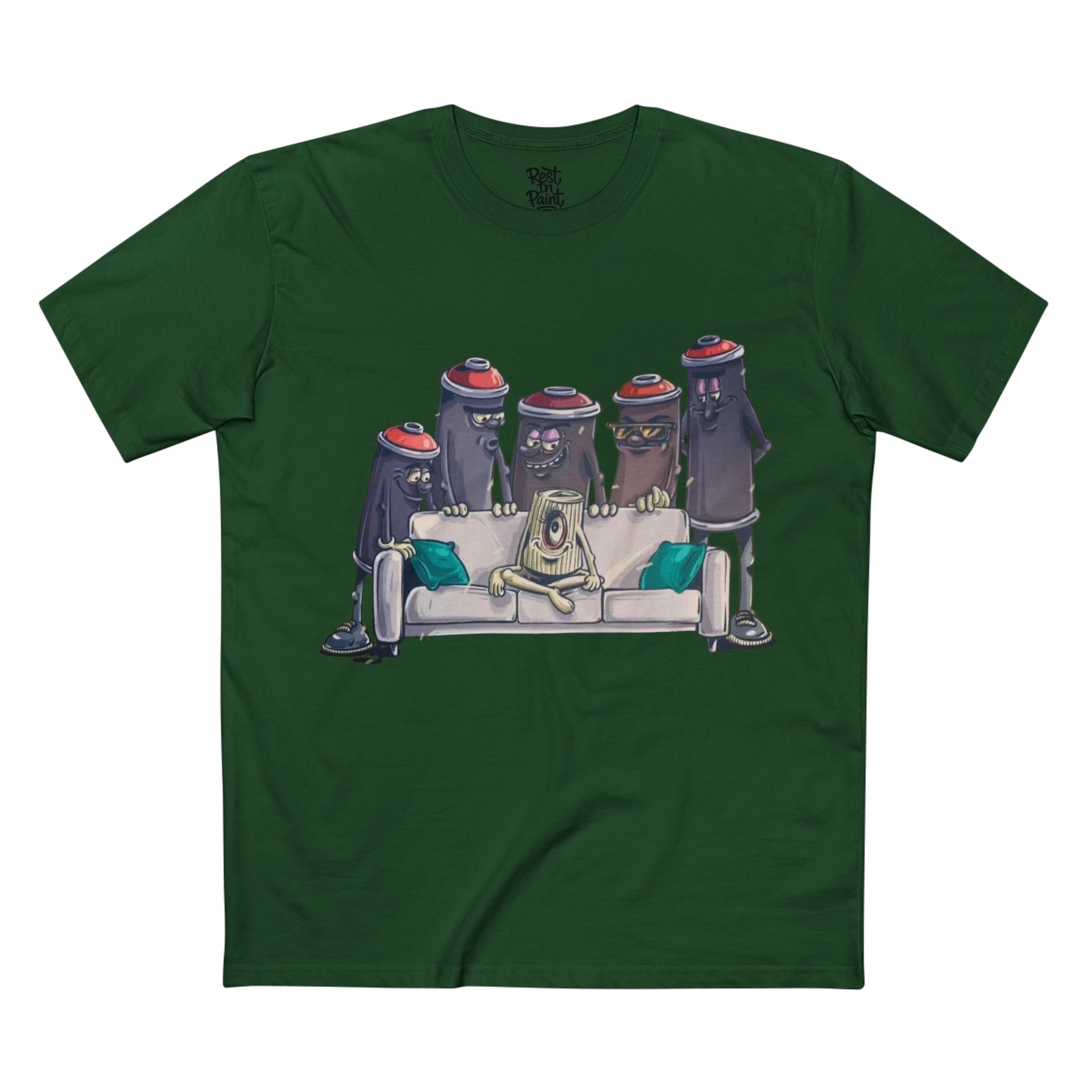 REST IN PAINT THE COUCH STAPLE TEE