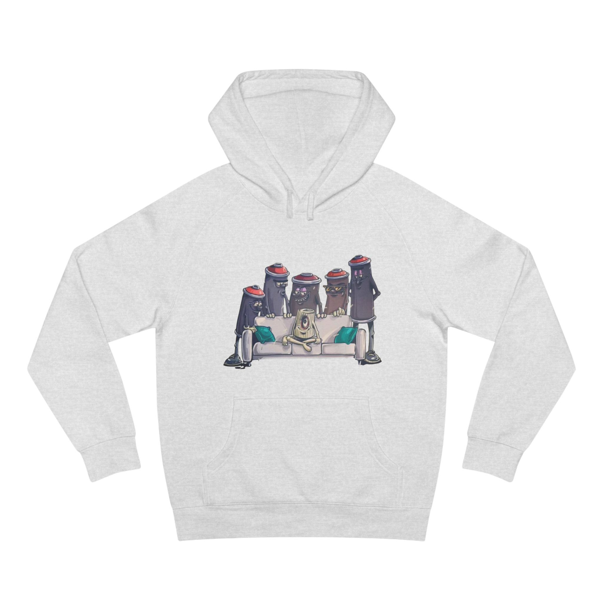 REST IN PAINT THE COUCH HOODIE