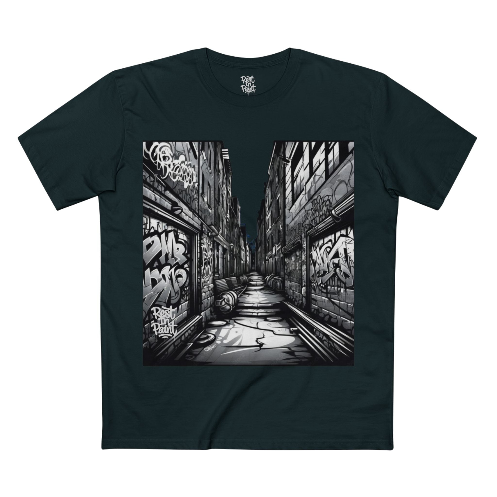 REST IN PAINT THE ALLEY STAPLE TEE