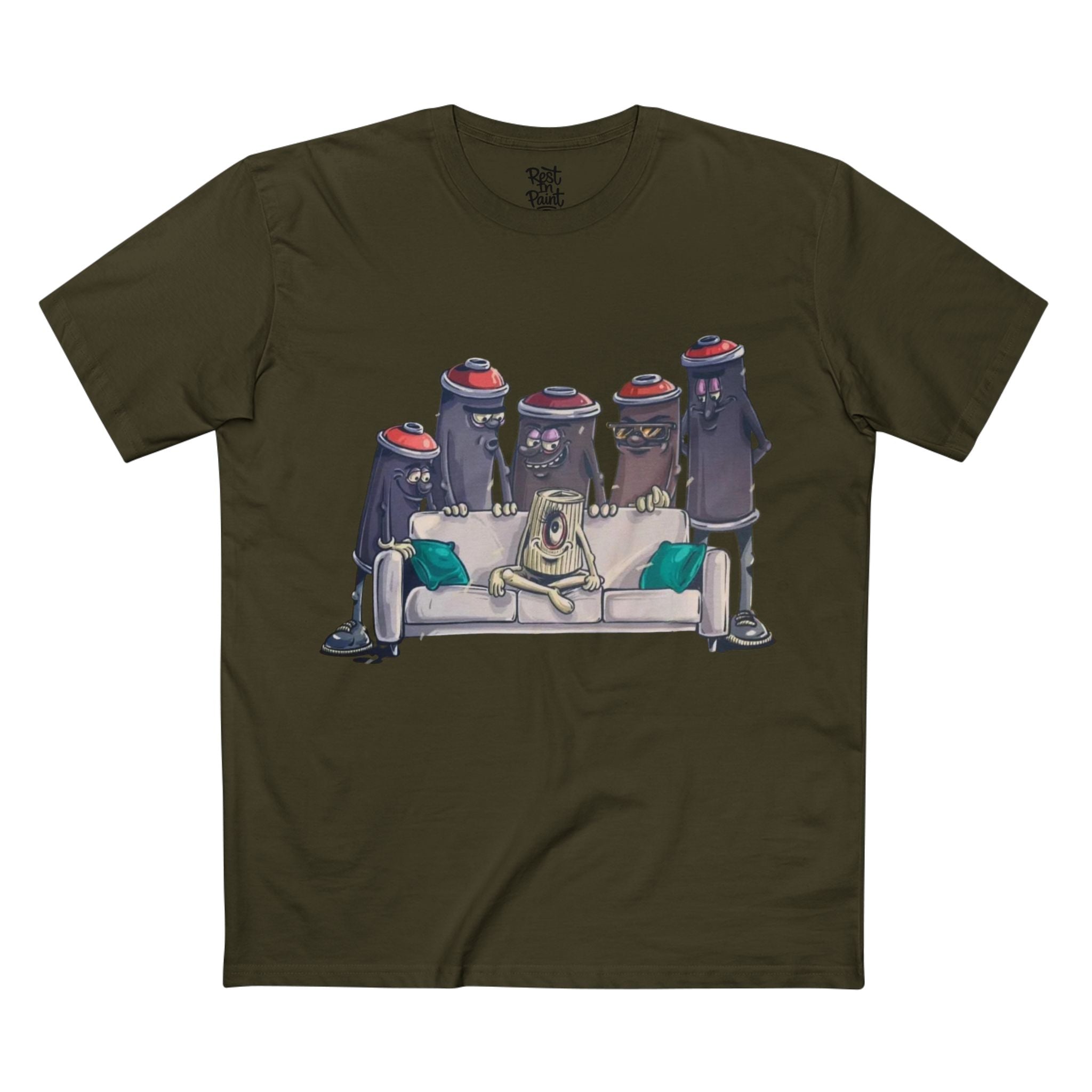 REST IN PAINT THE COUCH STAPLE TEE