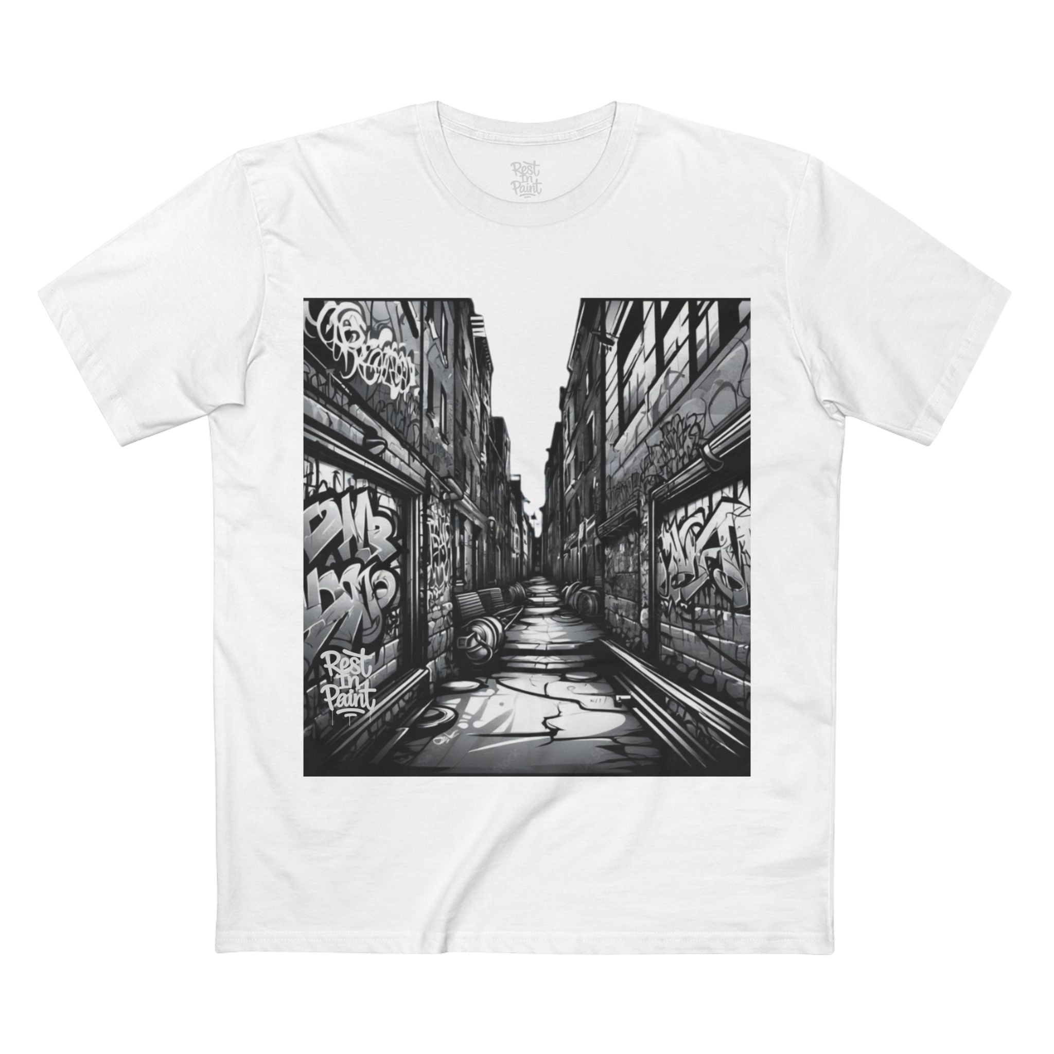 REST IN PAINT THE ALLEY STAPLE TEE