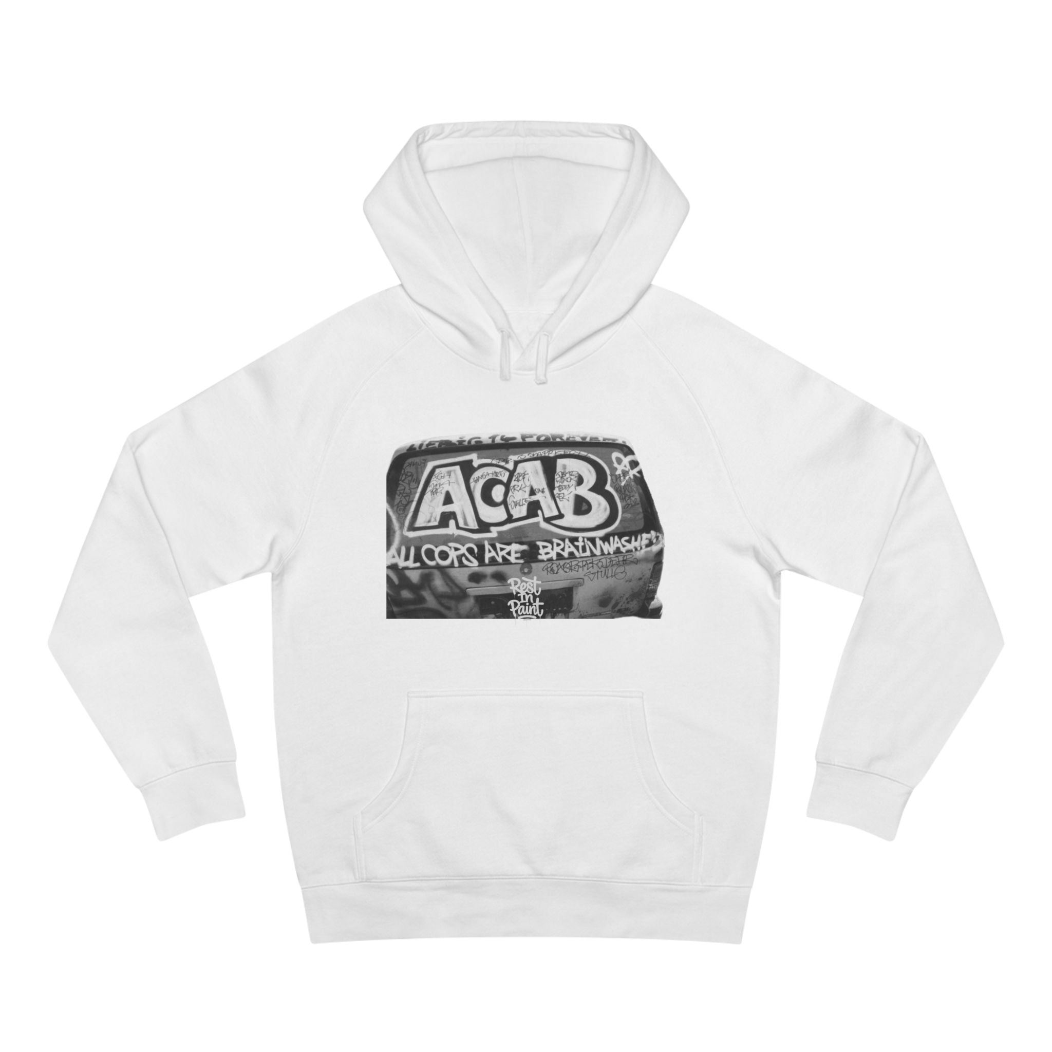 REST IN PAINT ACAB HOODIE