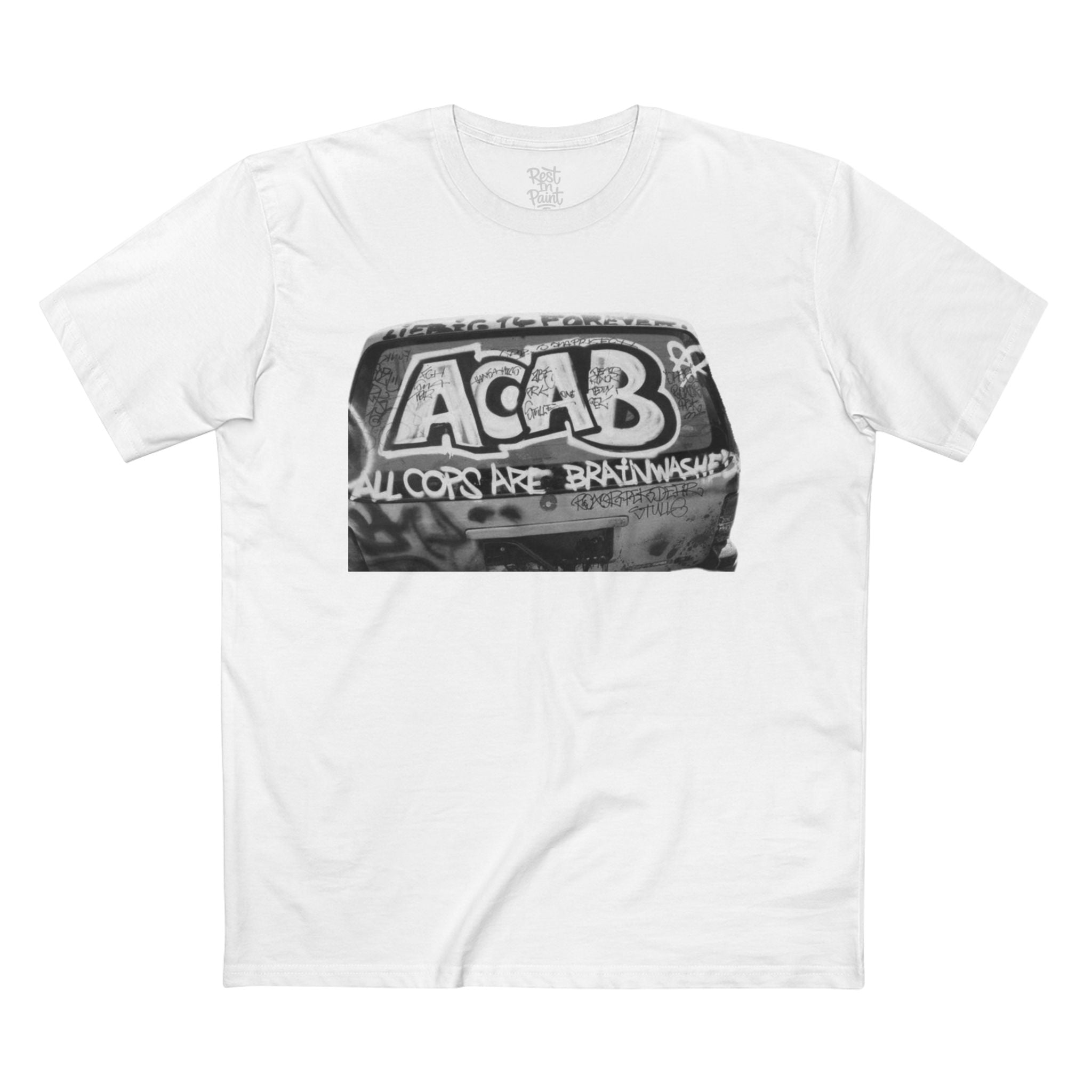REST IN PAINT ACAB STAPLE TEE
