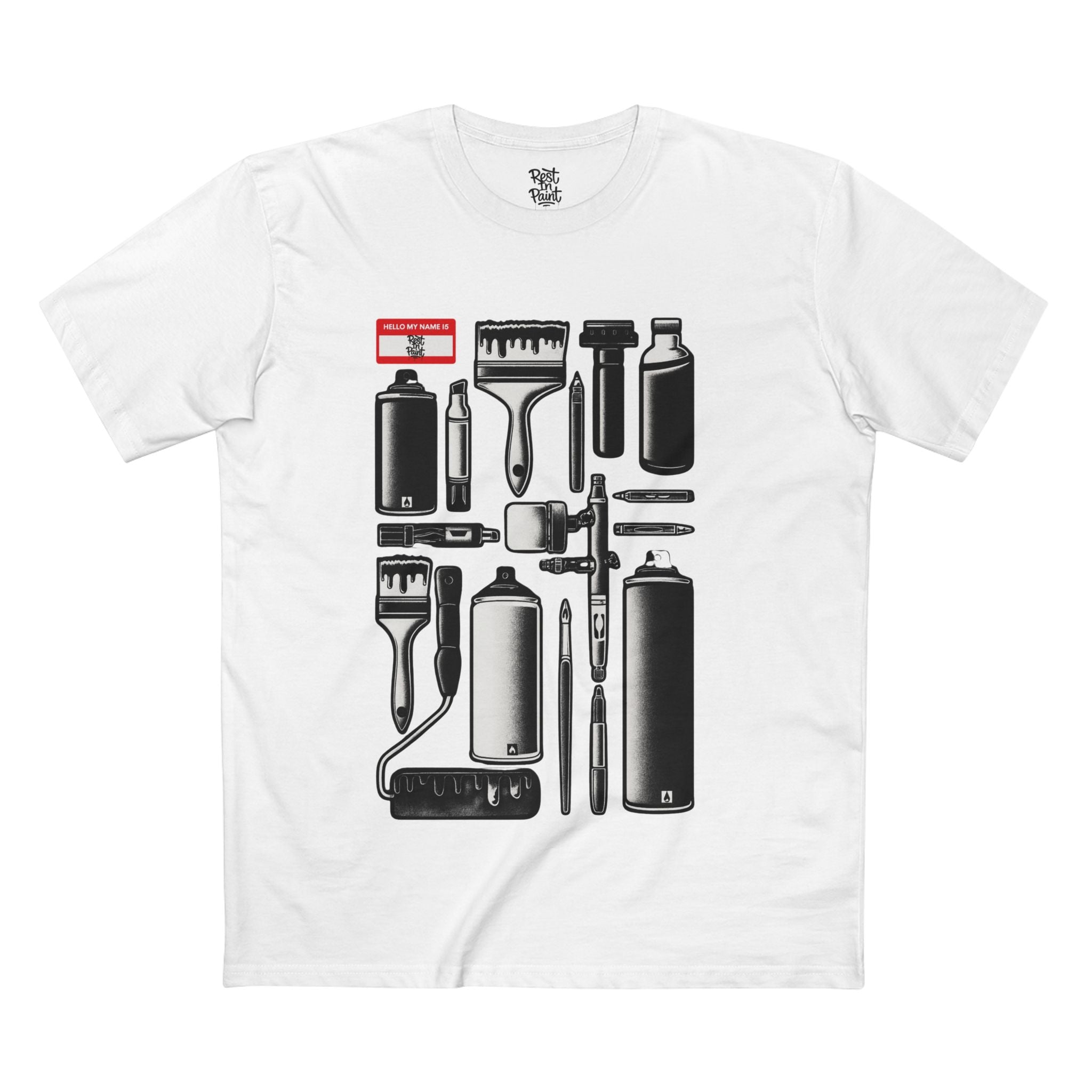 REST IN PAINT TOOLS OF THE TRADE STAPLE TEE