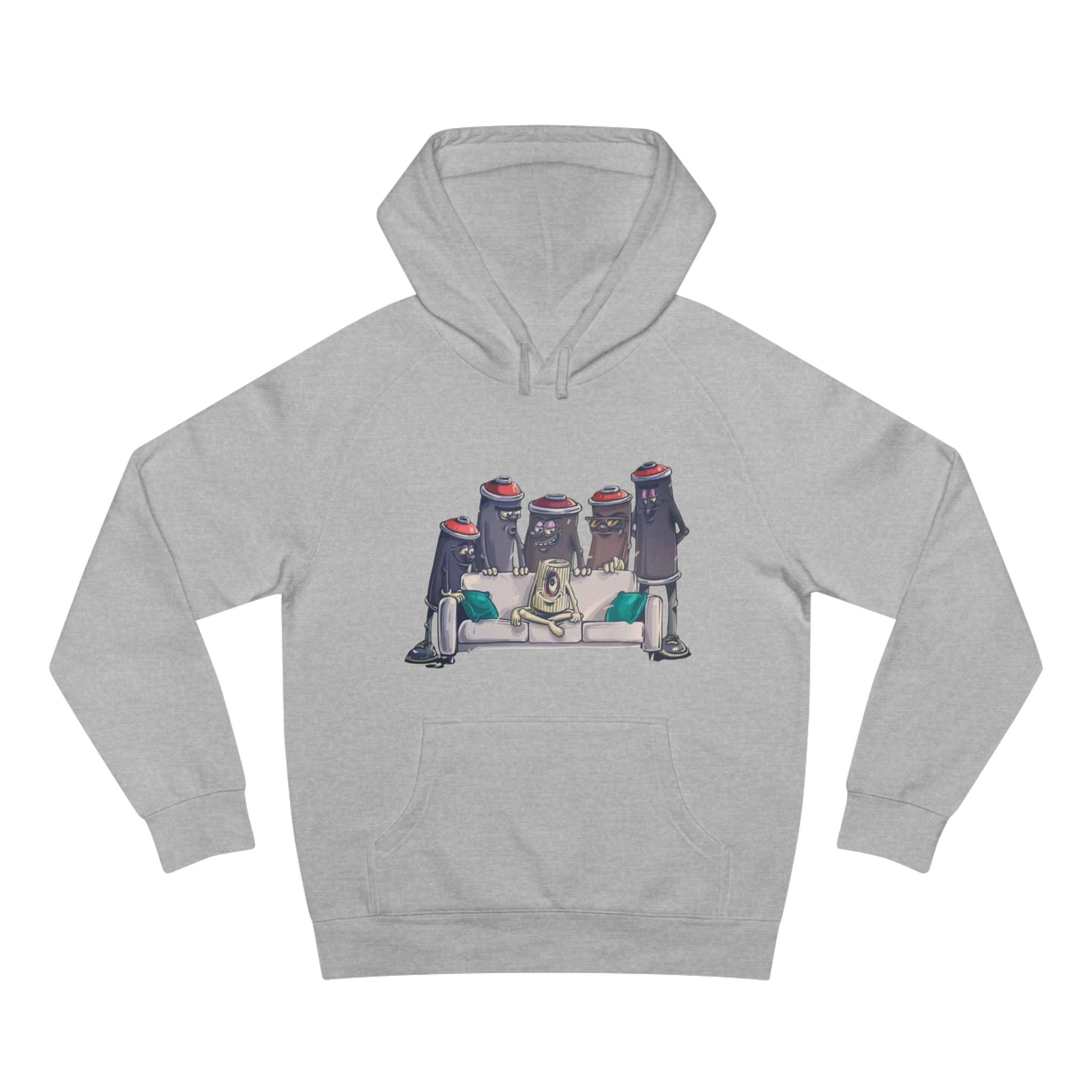 REST IN PAINT THE COUCH HOODIE