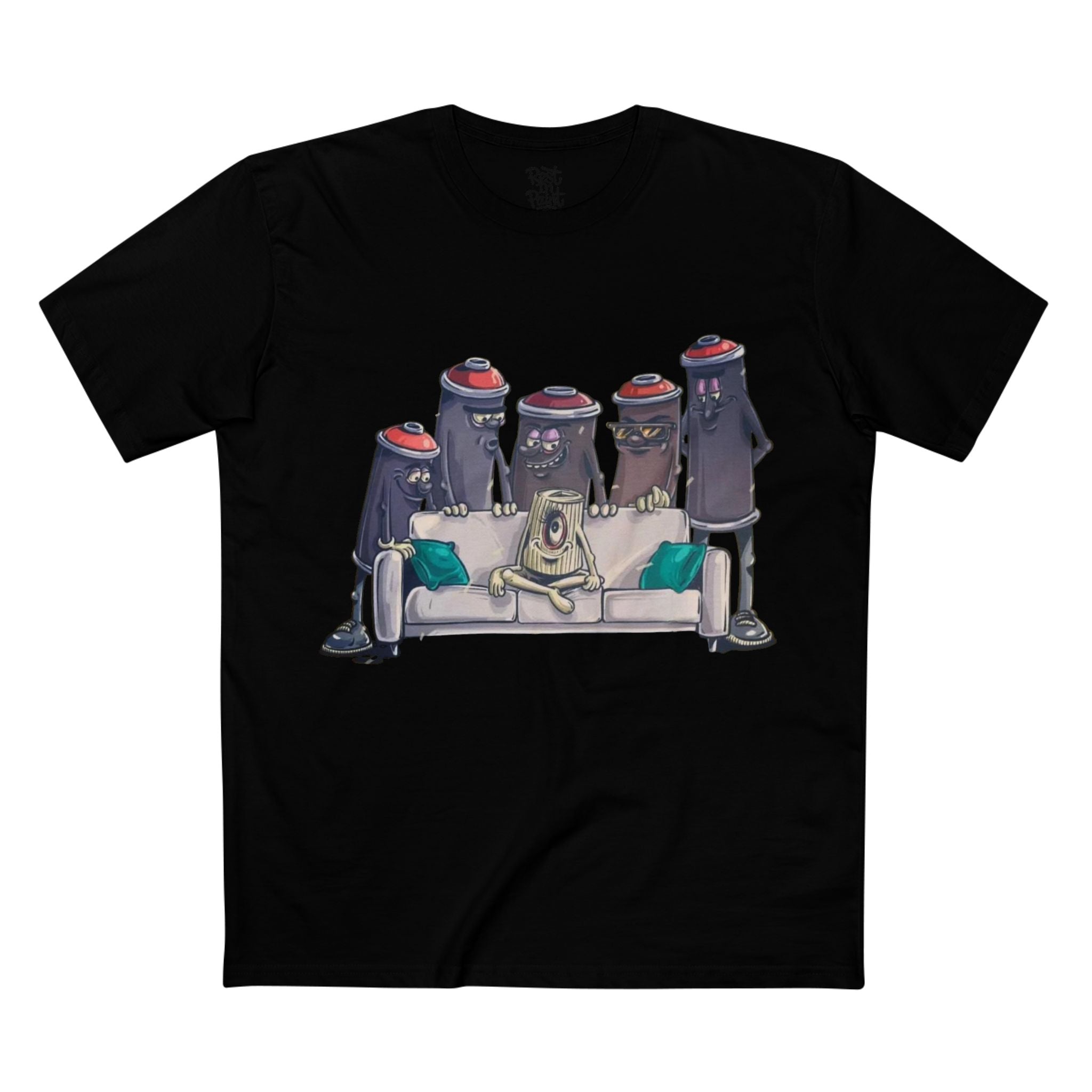 REST IN PAINT THE COUCH STAPLE TEE