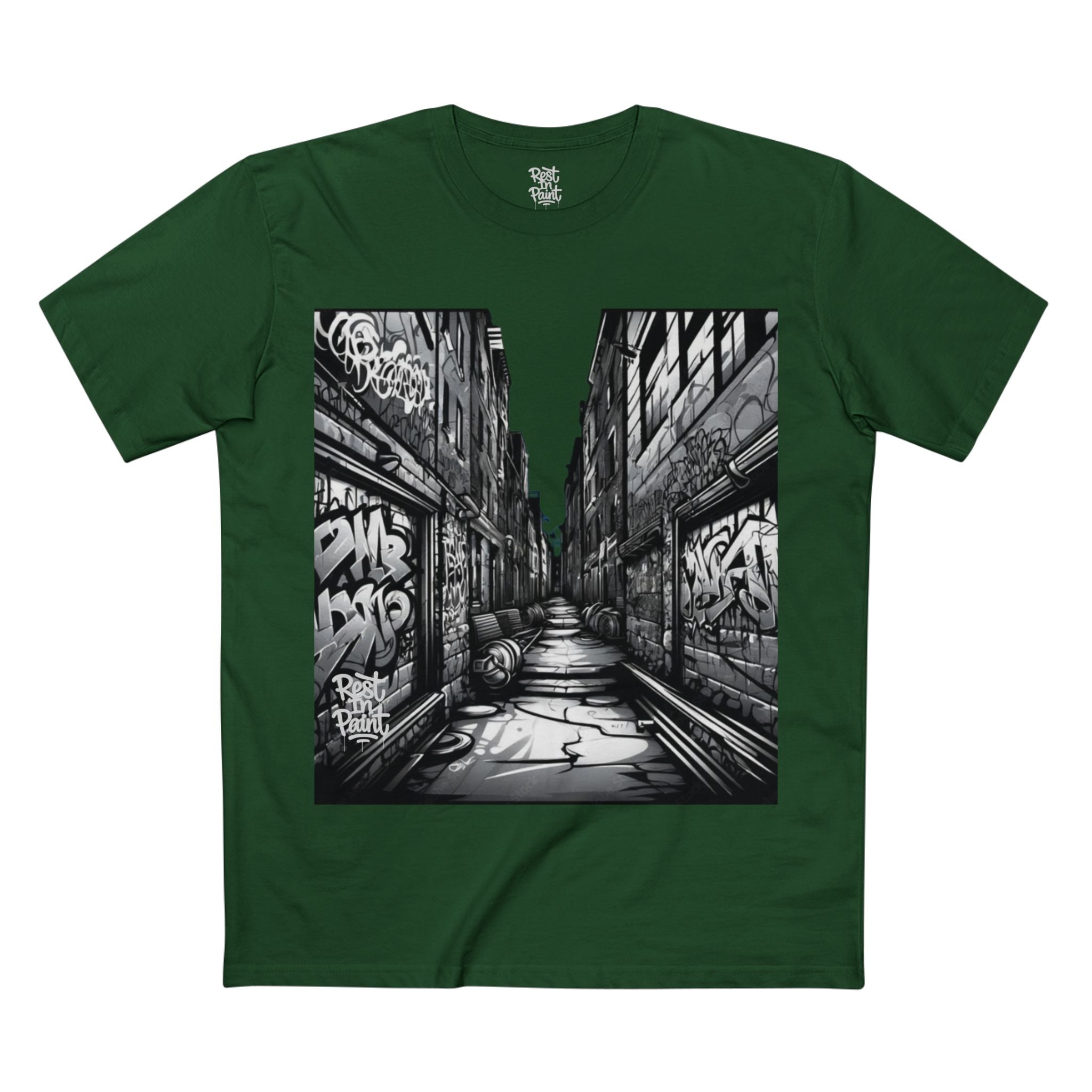 REST IN PAINT THE ALLEY STAPLE TEE