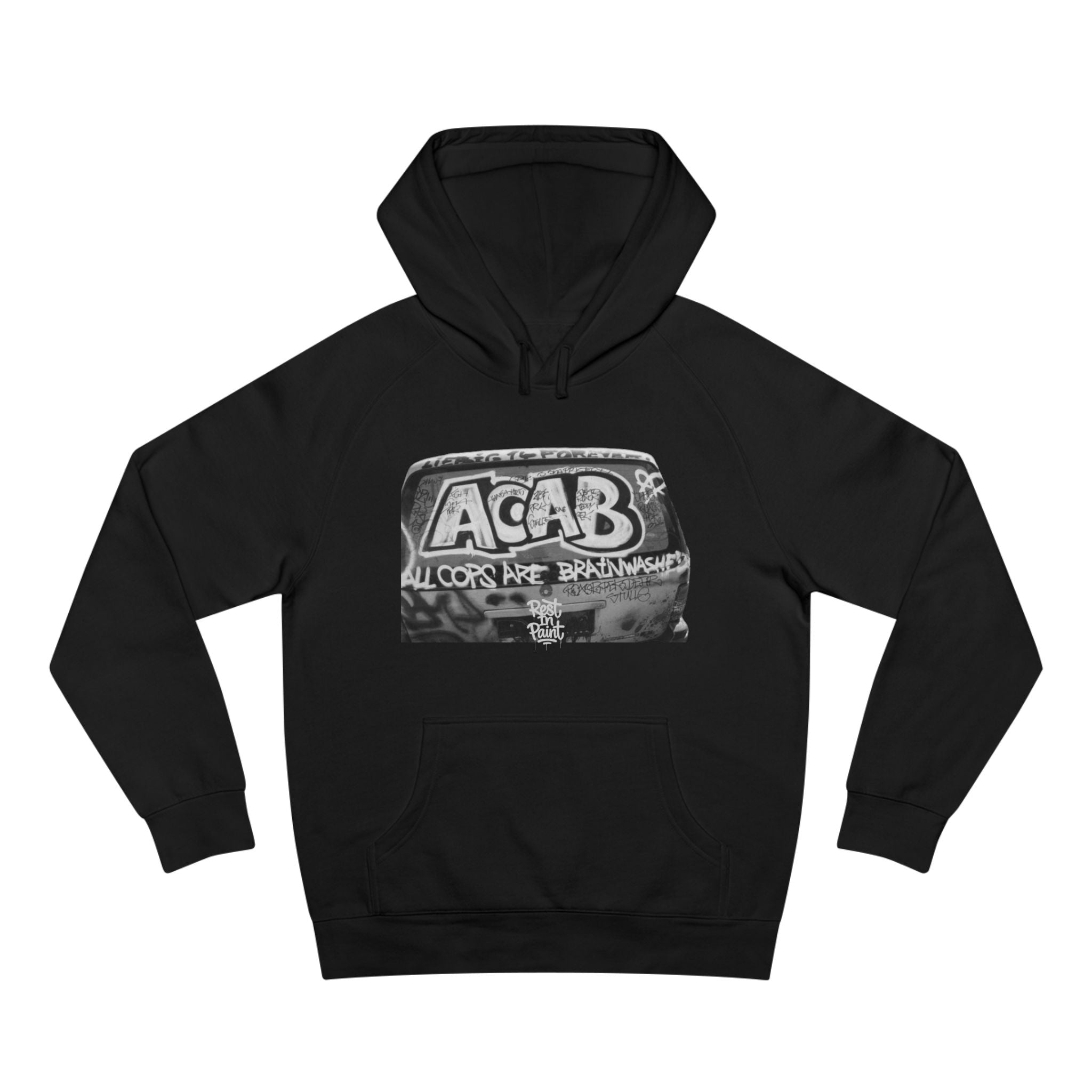 REST IN PAINT ACAB HOODIE
