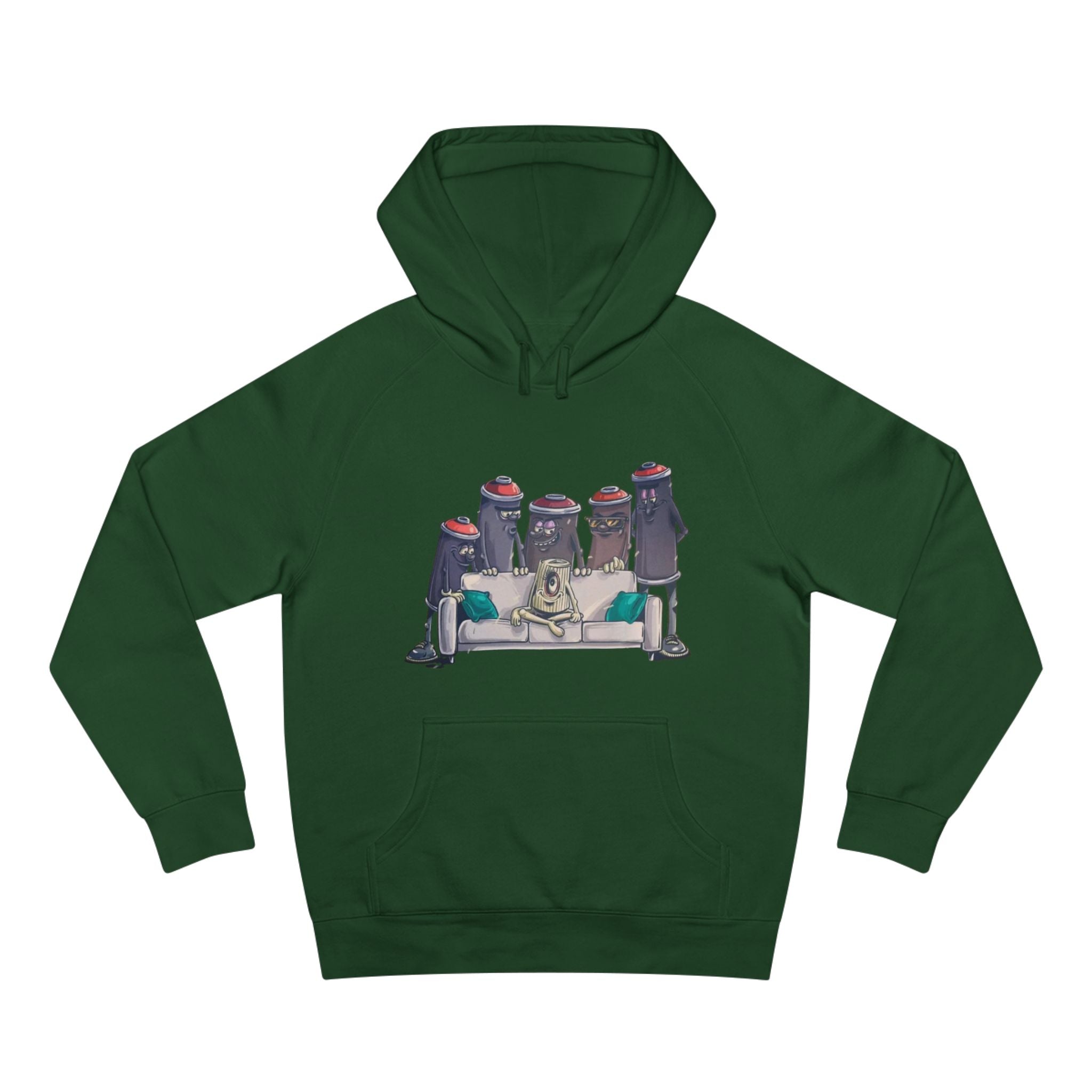 REST IN PAINT THE COUCH HOODIE