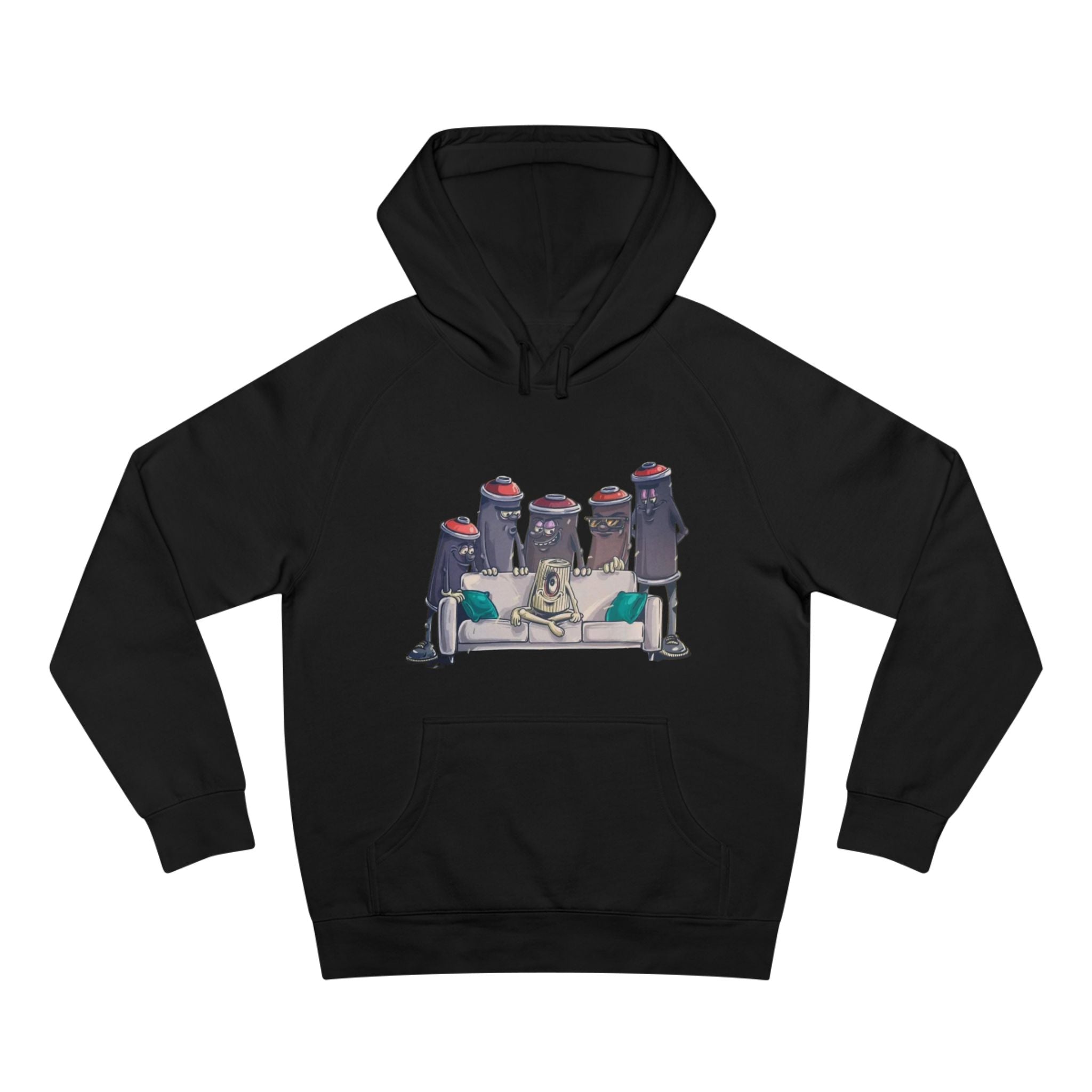 REST IN PAINT THE COUCH HOODIE